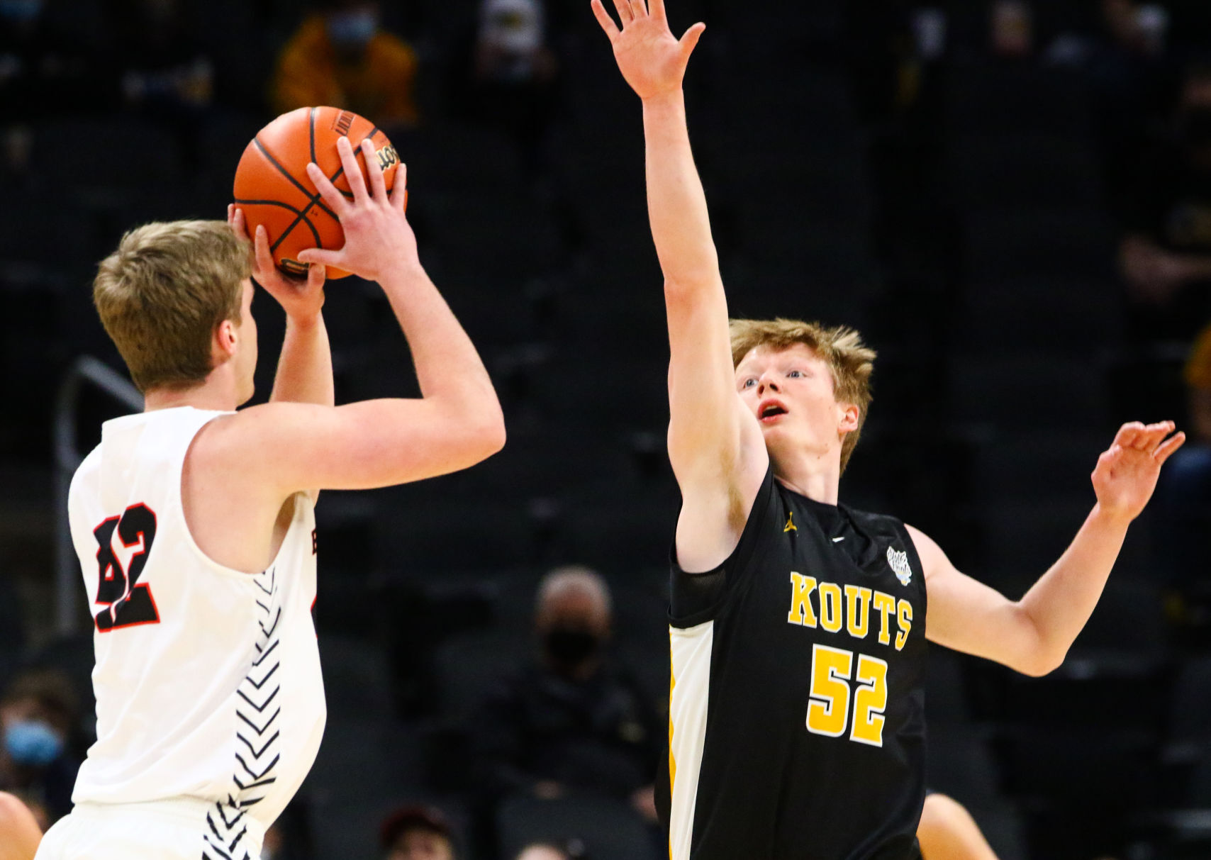 Gallery: Class A boys basketball state final: Kouts vs. Barr-Reeve